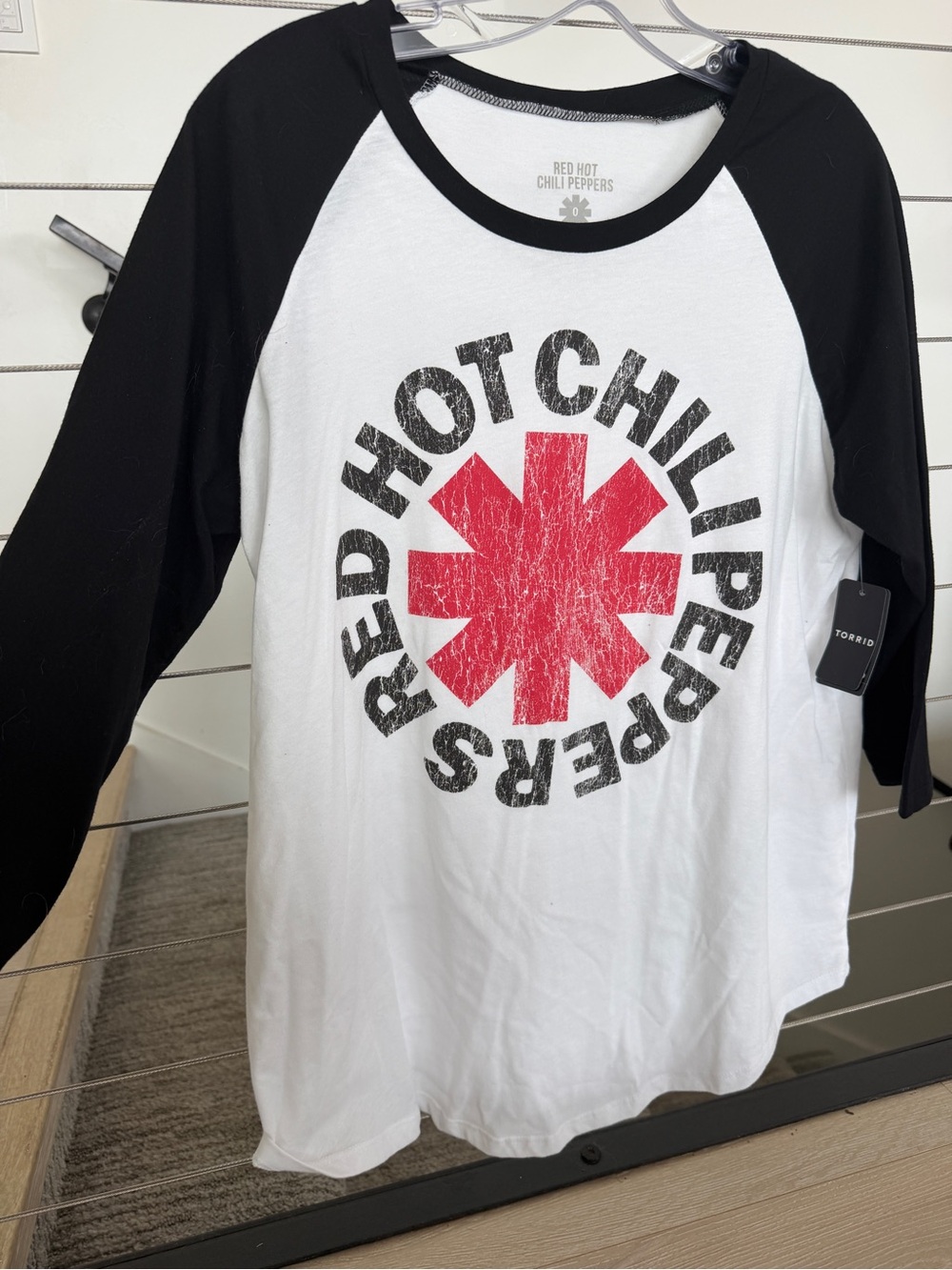 Torrid Red Hot Chili Peppers Tee - Black & White. Brand new size 0 (large)
